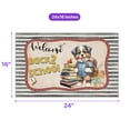 thumbnail image 5 of Welcome Australian Shepherd Back to School Vintage Retro Doormat Aussie Dog Lover Gifts Indoor Outdoor Welcome Mat - 02012, 5 of 5