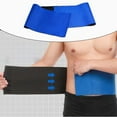 thumbnail image 4 of Stgfyxgs 2xBreathable Waist Trimmer Compression Men Women Sauna Belt Lower Back Binder , Blue, 2 Pcs, 4 of 9