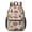 Mushroom and Morel-1, variant on Mushroom and Morel Beige Pattern 17" School Backpacks for Teens,Waterproof Oxford Fabric,S-Shape Padded Straps for School,Travel,Hiking,Camping