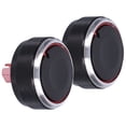thumbnail image 1 of Reemplazo de aleación de aluminio de perilla de aire acondicionado de 2 piezas para Kia RIO K2 KX ROCSS 2017-2019, 1 of 12