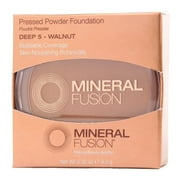 Mineral Fusion - Pressed Powder Foundation Deep 5 - Walnut - 0.32 oz.