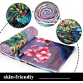 thumbnail image 5 of Peacock Blanket Flannel Fleece Blanket, Gifts for Adults/Kids/Peacock Lovers,Soft Cozy Warm Throw Lightweight Blanket for Sofa/Bed 60x80Inches, 5 of 6