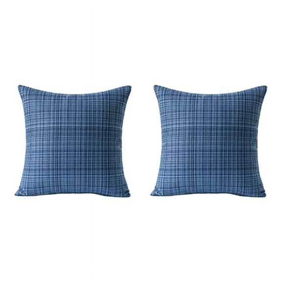 2 Pack 18x18 Outdoor Waterproof Throw Pillow Covers Water Cushion Covers
