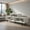 White, variant on Topcobe 3 Cubby TV Stand for TVs up to 70 Inch with Open Storage Compartments, Entertainment Center with Storage-Rustic Brown