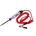 thumbnail image 1 of Automotive Test Light 5-90V DC Digital LED Circuit Tester – Heavy-Duty Auto Bidirectional Voltage Tester with Voltmeter, Needle Guard, 102" Spring Wire for Vehicle Electrical Testing. red red, 1 of 5