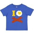 thumbnail image 3 of Inktastic I Love Bacon and Eggs Boys or Girls Toddler T-Shirt, 3 of 5