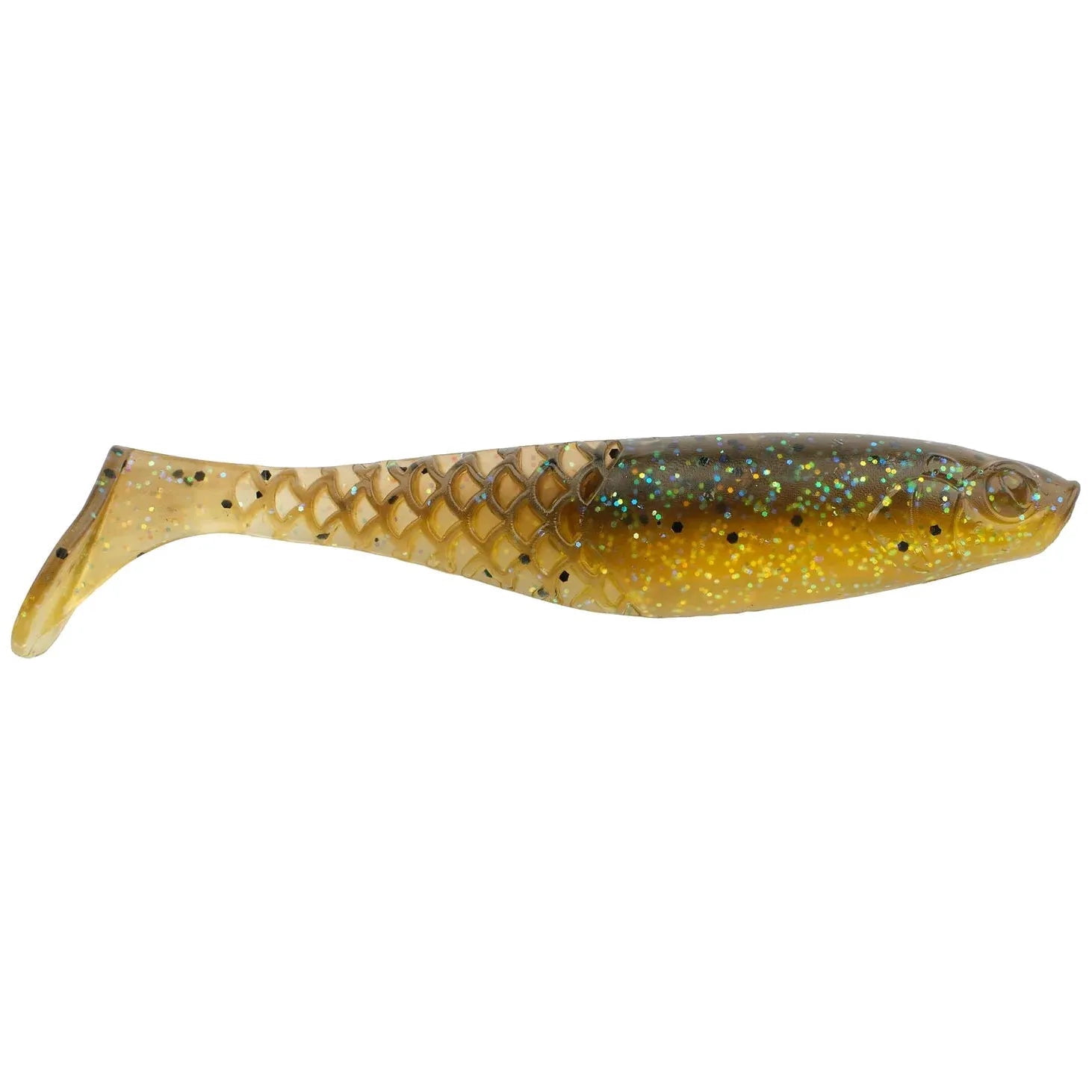 Berkley PowerBait® Paddlin' PowerStinger, 4.25 in, Swimbaits - Paddle Tail, HD Stealth Minnow (5-count)