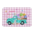 thumbnail image 2 of SBYOJLPB Easter Carpet Three Sizes Faux Wool Entry Door Mat Bathroom Non Slip Mat Cartoons Pattern Easter Decoration Holiday Decorations, 2 of 6
