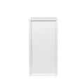 thumbnail image 7 of GZXS Freestanding Modular Wine Cabinet with Glass Holder and Open Storage Shelf, Multi-Purpose Storage Organizer for Home Bar, Kitchen, or Dining Room, 17.8"L x 15.95"W x 35.43"H, White, 7 of 7