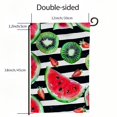 thumbnail image 3 of ONETECH Watermelon Kiwi Stripes Garden Flag 12x18in White, 3 of 6