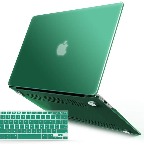 Ibenzer Macbook Air 13 Inch Case A1466 A1369 Hard Shell Case With Keyboard Cover For Apple Mac Air 13 Old Version 2017 2016 2015 2014 2013 2012 2011 2010 Peacock Green A13lmgn 1 Walmart Com Walmart Com
