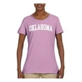 thumbnail image 2 of Wild Bobby State of Oklahoma College Style Women Graphic Tee, 2 of 6