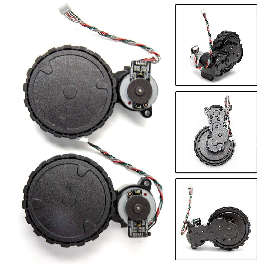 Wodtesl Robust Left Right Wheels Enhance Performance of For iHome Robot Vacuums