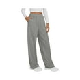 thumbnail image 2 of Womens Sweatpants Wide Leg Elastic Waist Workout Casual Baggy Pants High Waist with Pockets, 2 of 9