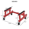 thumbnail image 5 of CQSXDA  ATV Motorcycle Engine Cradle Dolly - Engine Stand for Motorcycle Maintenance Needs, 5 of 14