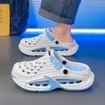 thumbnail image 6 of OYXSER Garden Clogs Slip Lightweight Casual Shoes Solid Color Non Slip Breathable Thick Soled Shoes Unisex EVA Waterproof Slip-On Shoes with Arch Support, 6 of 7