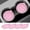 Pink, variant on 4 Pack Bling Car Coasters, 2.75 Inch Bling Crystal Rhinestone Soft Rubber Universal Anti-Slip Glitter Cup Mats Auto Cup Holder Insert Drink Coaster Car Interior Decoration for Women Girls (Black)