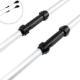 thumbnail image 2 of 6x2 piezas conector de paleta de PVC tubo Kayak canoa bote inflable remos, 2 of 8