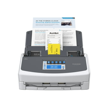 Fujitsu ScanSnap iX1600 - Document scanner - Dual CIS - Duplex - 279 x 3000 mm - 600 dpi x 600 dpi - up to 40 ppm (mono) / up to 40 ppm (color) - ADF (50 sheets) - Wi-Fi(n), USB 3.2 Gen 1x1
