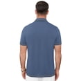 thumbnail image 6 of QDG Men's Short Sleeve Polo Shirts Casual Collared Comfortable Fit Ideal for Daily & Golf Wear, 6 of 8