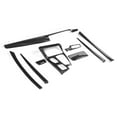 thumbnail image 4 of Trim 9pcs Carbon Fiber Car Interior Decor Trim Kit Fit for 5 Series F10/F18 LCI 10-16 without Auto Start/Stop Button RHD, 4 of 8