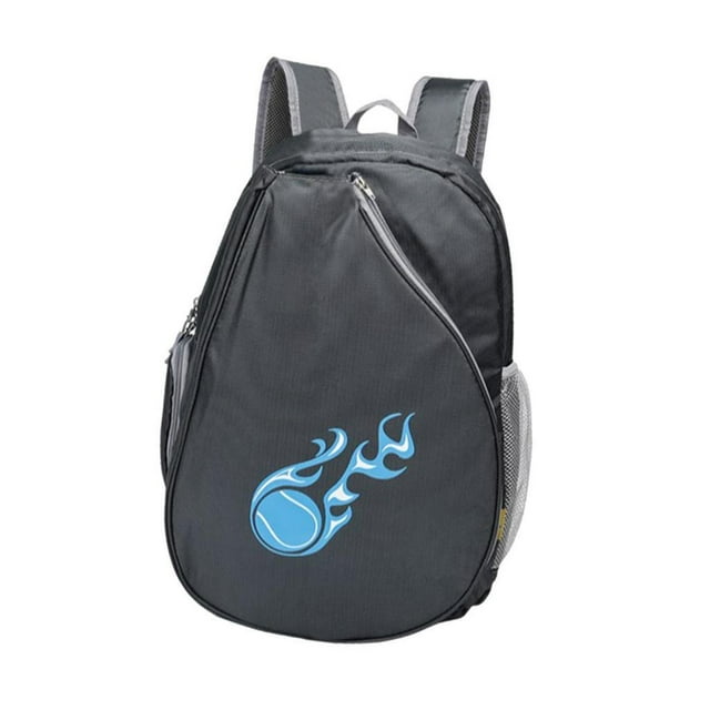 ZLight Pickleball Paddles Backpack Tote Waterproof Tennis Bag Racquet Racket Tennis Gray 30x15x46cm