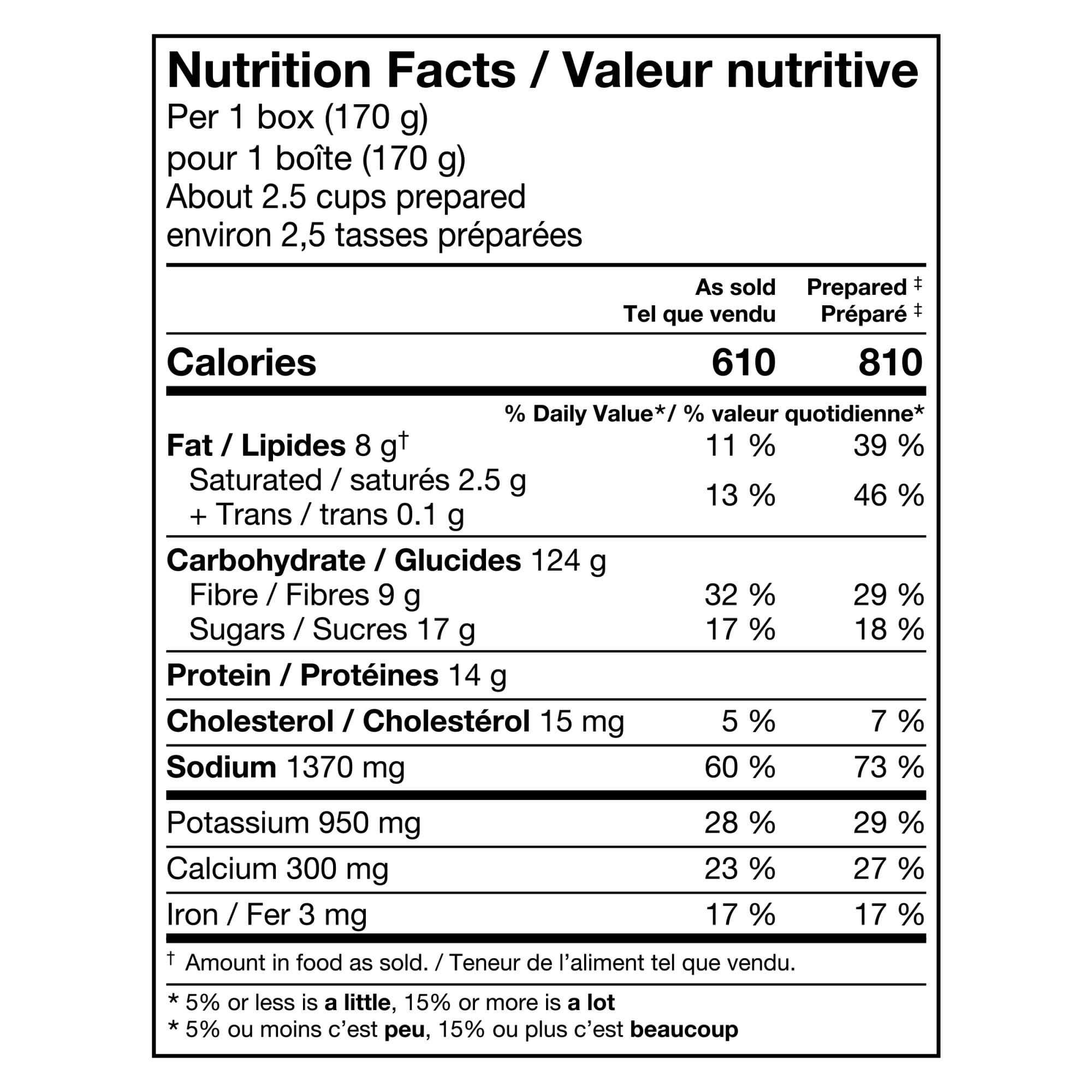 Kraft Dinner - Mac & Cheese - Gluten Free - 170 G, Packaged Meal, Shelf-Stable, 170G