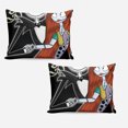 thumbnail image 2 of Juego de cama de tres piezas Pesadilla antes de Navidad, edredón cálido y cómodo, ropa de cama suave, regalo de Navidad para niños y adultos, dos fundas de almohada, una funda de edredón, 2 of 6