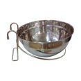 thumbnail image 4 of Cuenco para perros, jaula para perros, cuenco de agua, práctico plato para golosinas para perros, cuenco para perrera colgante para perros Diámetro 20CM, 4 of 9