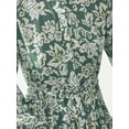thumbnail image 5 of Printed Maxi Dress with Shirt Collar, 5 of 5