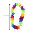 thumbnail image 2 of TAILTOSS Hawaii Flower Necklace Luau Beach Gathering 4pcs Cloth Material, 2 of 6