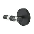 thumbnail image 3 of Verre Acrylic Robe Hook in Matte Black, 3 of 4