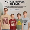 thumbnail image 4 of BROOKLYN VERTICAL Boys 4-Pack Short Sleeve Crew Neck T-Shirt with Chest Print | Gaming, Play, Video Gamer Prints for Sizes 6-45, 4 of 7
