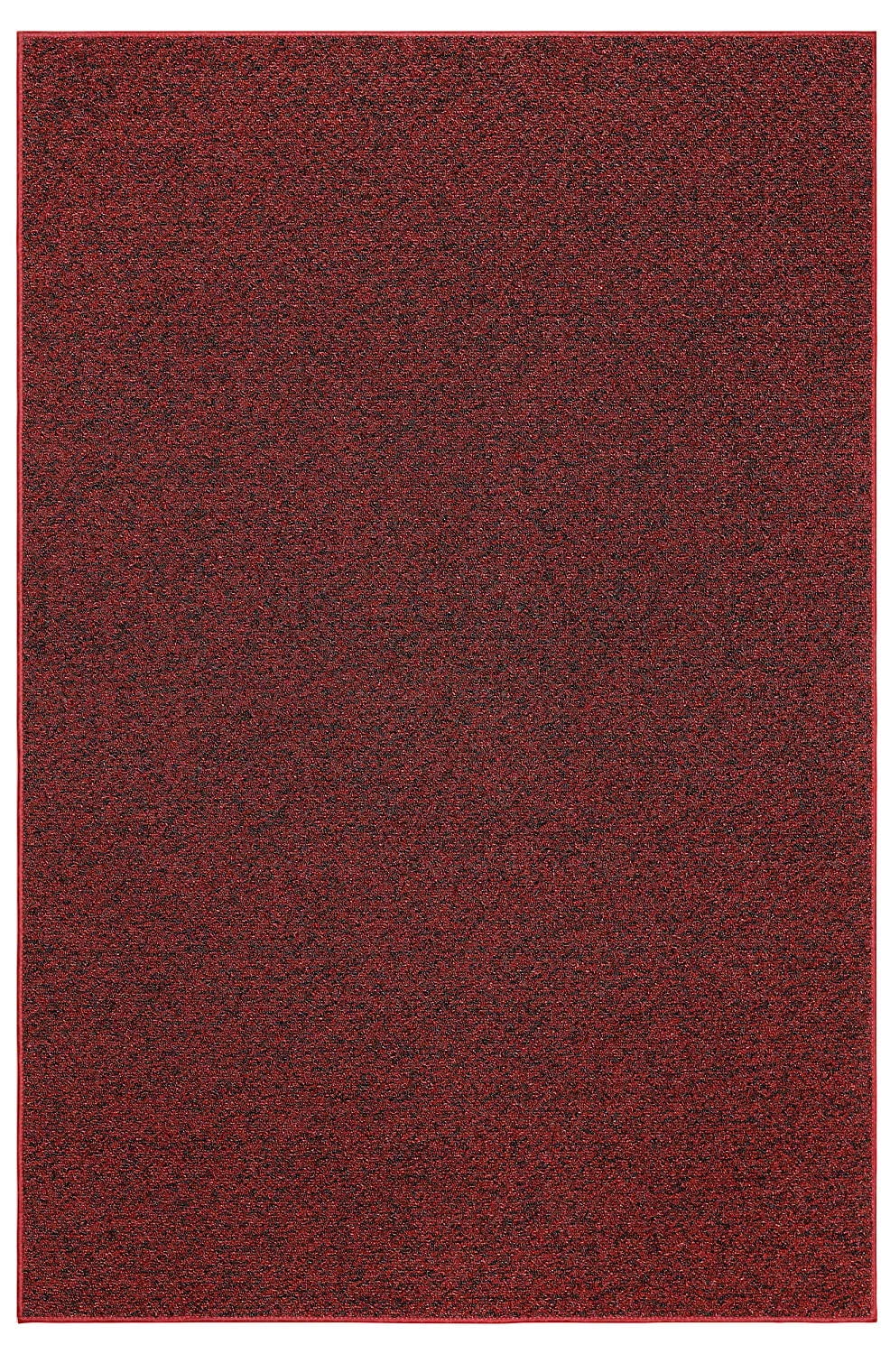 Outdoor Artificial Turf Burgundy Area Rugs With Premium Non Skid