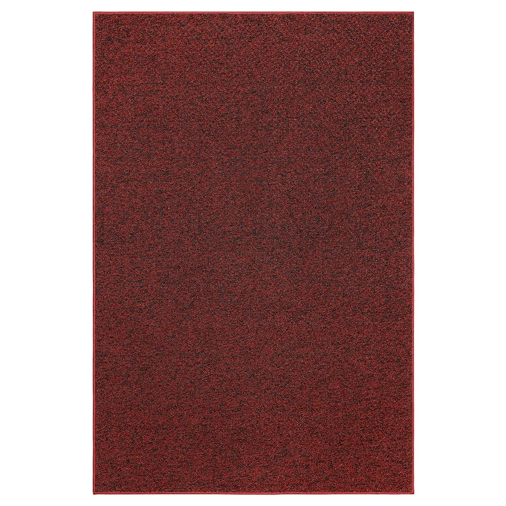 Outdoor Artificial Turf Burgundy Area Rugs With Premium Non Skid