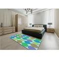 thumbnail image 4 of Ahgly Company Indoor Rectangle Patterned Dragon Green Area Rugs, 8' x 12', 4 of 6