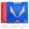 thumbnail image 1 of LOKI RXTON 5 High Elasticity Table Tennis Rubber Sticky Red Ping Pong Rubber Pips In High-density Sponge Black Pingpong Rubber Red, 1 of 6