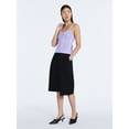 thumbnail image 3 of Scoop Women’s and Women's Plus Crochet Sweater Tank Top with Sweetheart Neck, Sizes XS-4X, 3 of 6