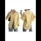 thumbnail image 3 of Camisas de Mujer con Botones, Camisas Formales A Rayas, Mangas Largas, Solapas, Camisas de Oficina, Blusas Amarillo XL, 3 of 7