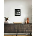 thumbnail image 2 of 8x10in Black Framed Inspirational Wall Decor Motivational Quote Sayings Office Home Decor Prints Art Encouraging Be Positive Posters, 2 of 5