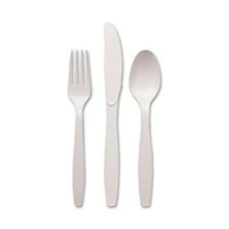 Dixie Foods DXEKH217 Heavyweight Knives- 7-. 50inch L- 1000-CT- White