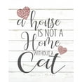 thumbnail image 2 of Allen, Kimberly 20x24 White Modern Wood Framed Museum Art Print Titled - A House Cat, 2 of 4