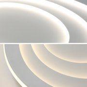 Modern Acrylic Ceiling Light Flush Mount LED Ceiling Light (Warm White Light)