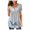 Sky Blue, variant on Giftesty Womens Blouses and Tops Clearance Womens Casual Tops V- Neck Hide Belly Short Sleeve T-Shirts Cute Flowy Tunic Blouses