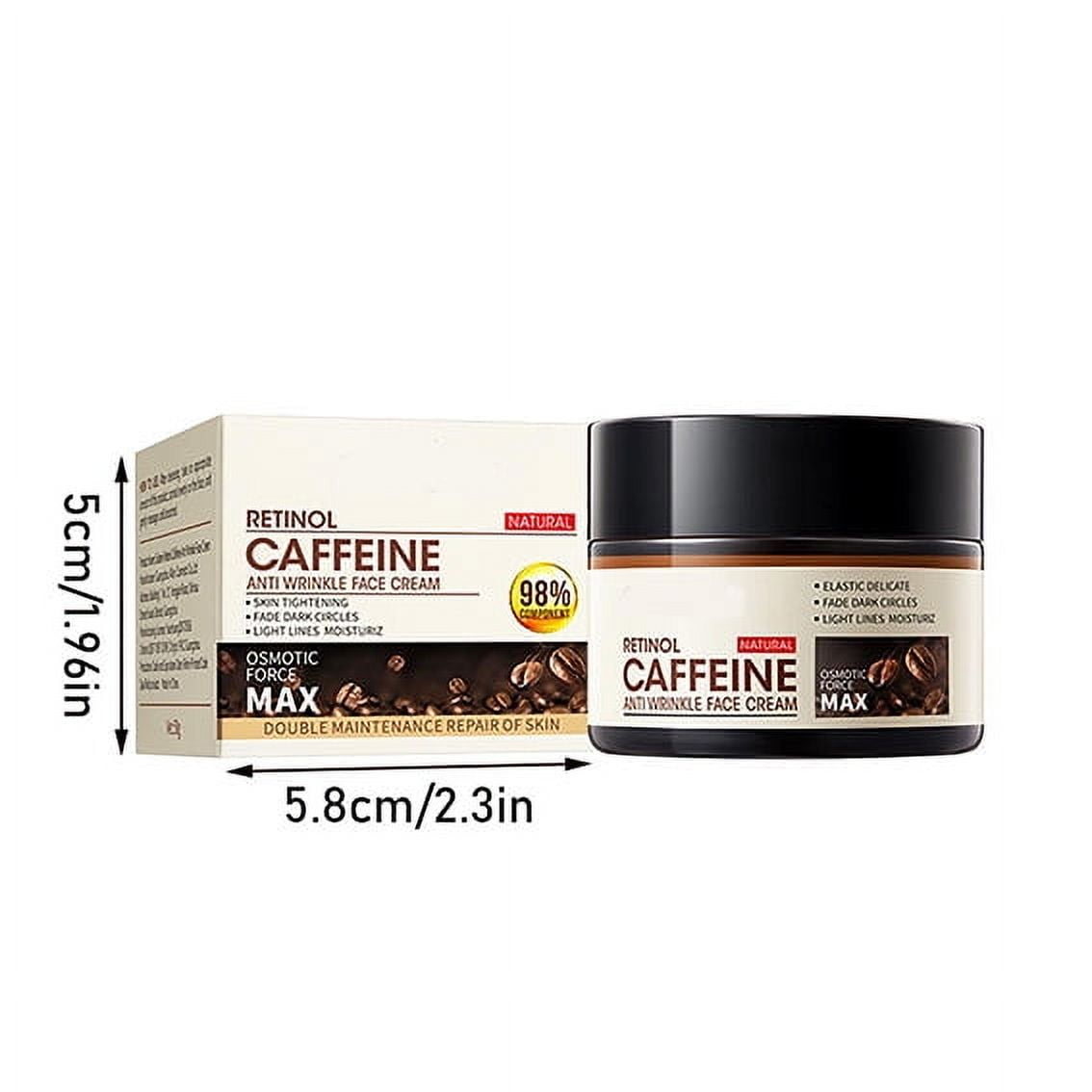 Sadoer Caffeine Anti-Wrinkle Cream,Hydrating Retinol Caffeine Anti-Wrinkle Cream, Sadoer Retinol Cream, Caffeine Face Cream - Walmart.com