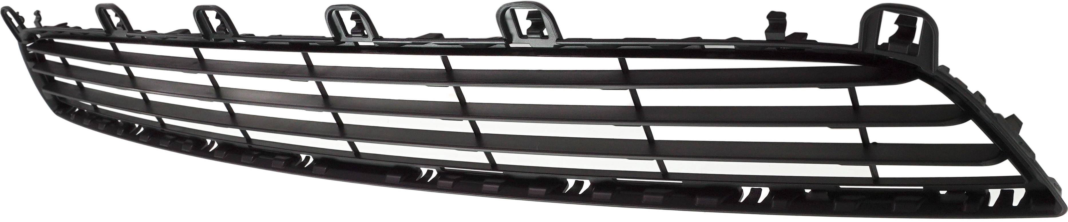 Bumper Grille Compatible With 2014-2018 BMW X5 Front, Center, Lower Textured Black