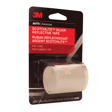 3M SILVER REFLECTIVE TAPE 2"X36"