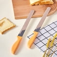 thumbnail image 3 of Baking Tool Cake Bread Serrated Slicing Knife Stainless Steel Toast Cutter, 3 of 4