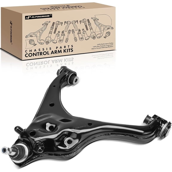 A-Premium Front Left Lower Control Arm, with Ball Joint & Bushing, Compatible with Ford F-150 F150 2021 2022 2023, Standard Suspension