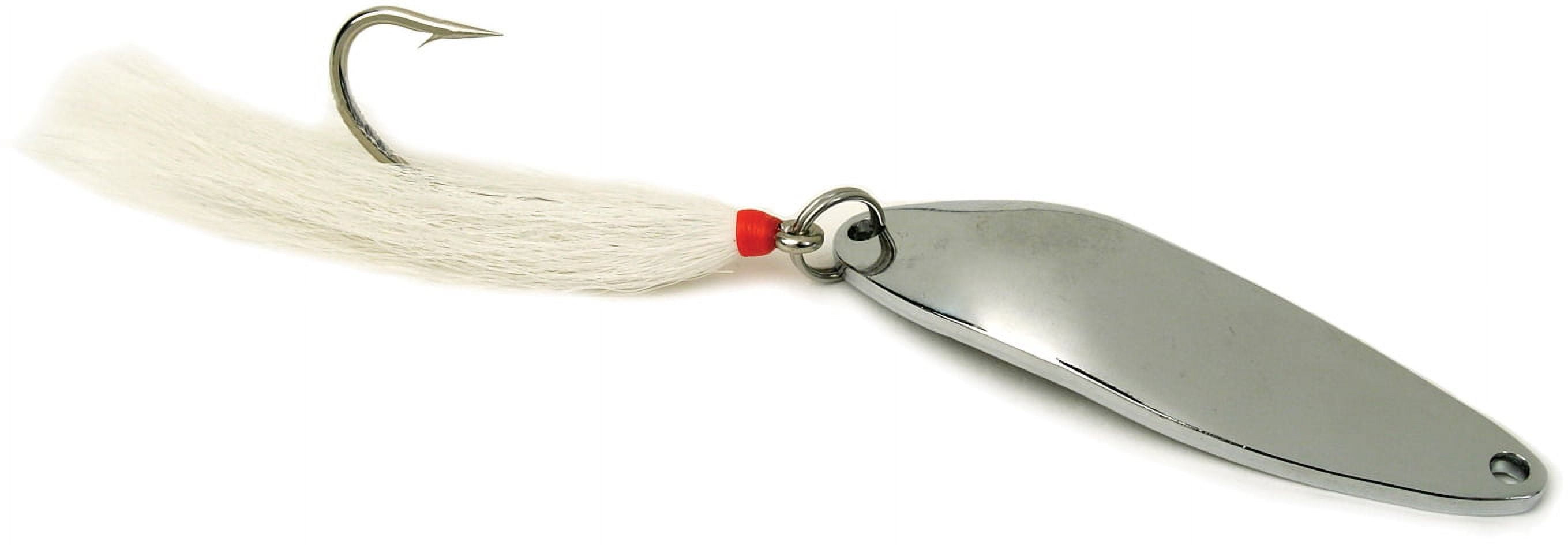 (2 pack) Sea Striker Casting Spoon with Bucktail, 3 oz